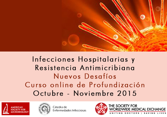 Infecciones Hospitalarias y Resistencia Antimicrobiana. Nuevos Desafíos, Curso online de Profundización