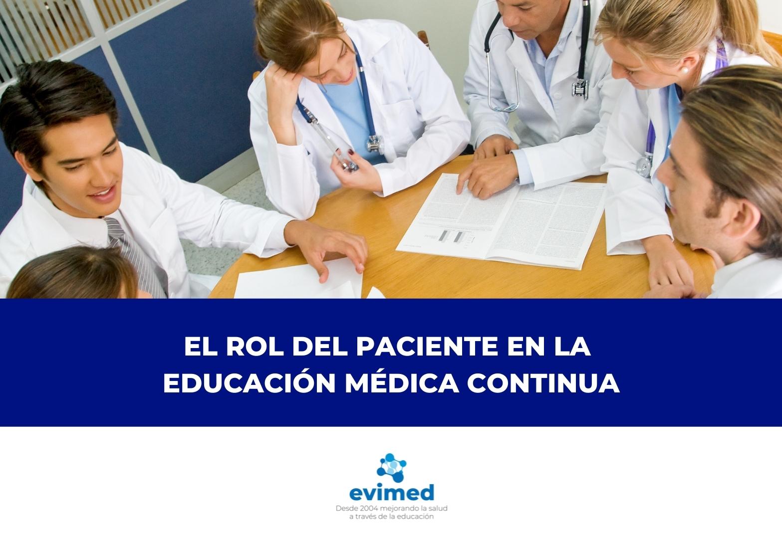 El rol del paciente en la Educación Médica Continua: Seminario-Taller online