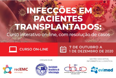 Infecções em pacientes transplantados: Curso interativo on‑line, com resolução de casos