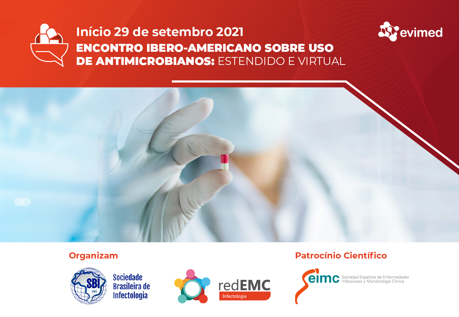 Antimicrobianos 2021 – Encontro Ibero-americano: estendido e virtual