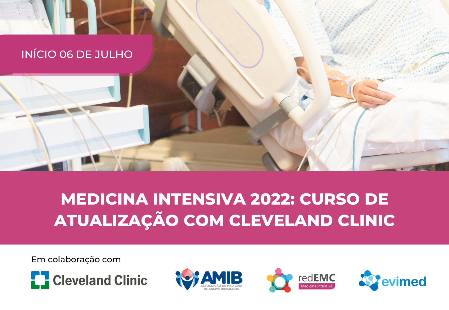 Medicina Intensiva 2022: Curso de atualização com a Cleveland Clinic