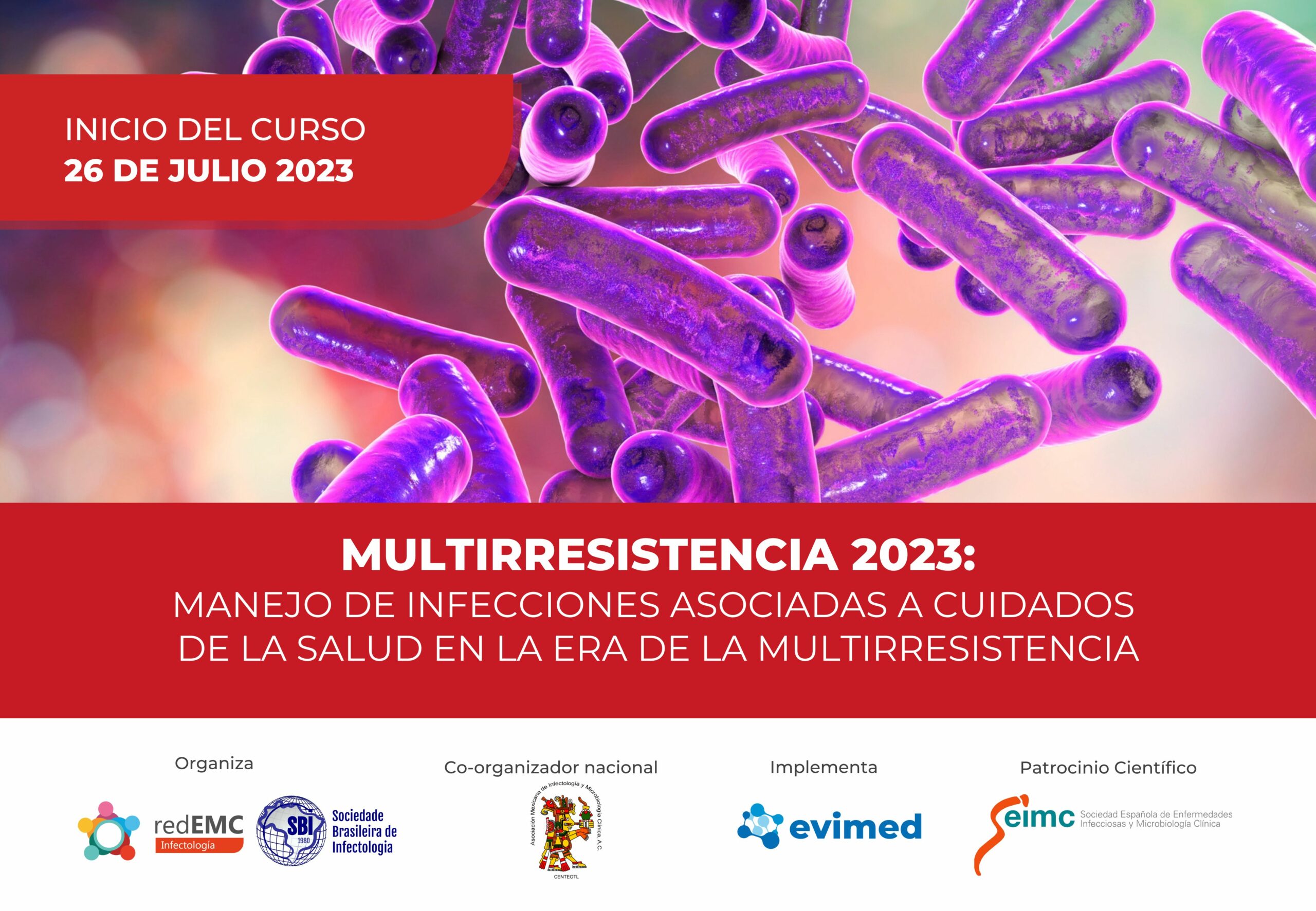 Multirresistencia 2023: Manejo de infecciones asociadas a cuidados de la salud en la era de la Multirresistencia